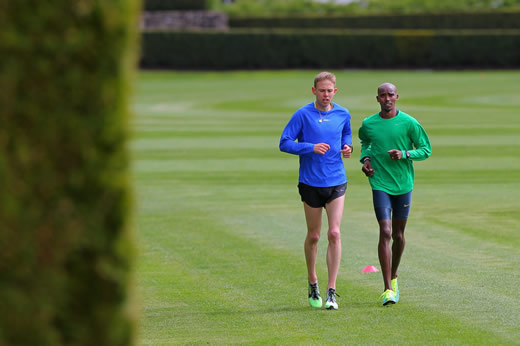 ラスト スパートを手に入れる 世界の中長距離