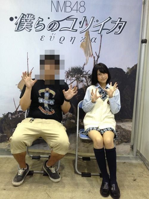 【画像】アイドル、写メ会でキモヲタとの距離感をご覧くださいｗｗｗｗｗｗｗ（画像あり）