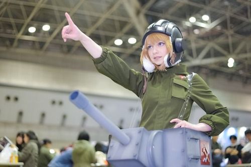 【画像】ロシア人による『ガルパン』カチューシャのコスプレ姿が凄い