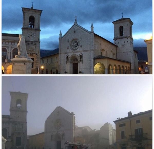 【速報】イタリアでM7.1の地震（現地映像あり）