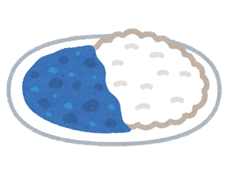 food_curry_rice_blue