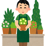 イラストや　園芸店２