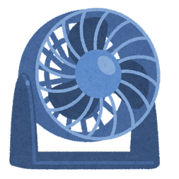 室内越冬でファンが必要かそうでないかが議論される