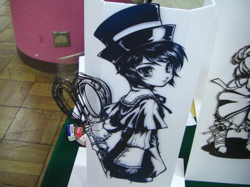 切り絵職人発見 あにすて Lettice Project