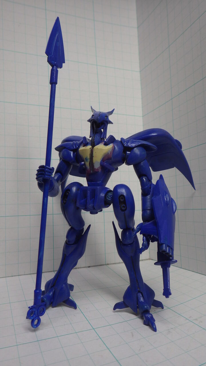 バンダイ1/72ボチューン（完成までの塗装） : エンダー模型同好会