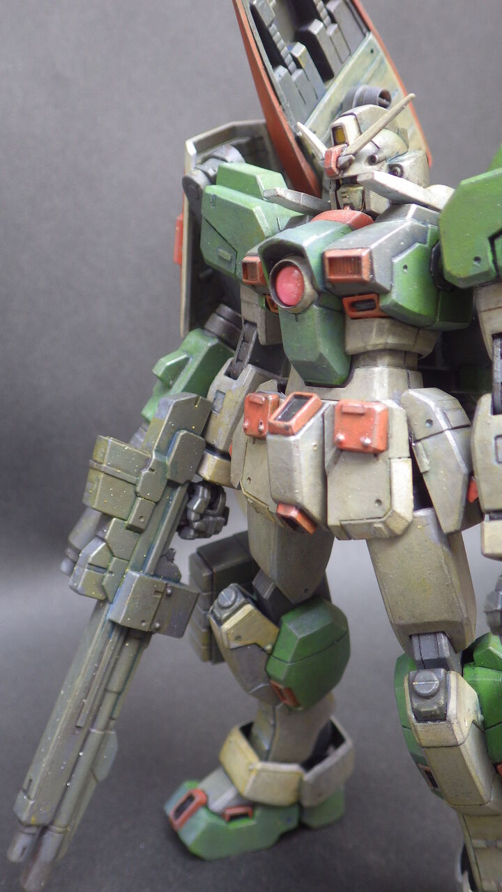 バンダイ ガンダムレオパルド ダ ヴィンチ改造 完成品紹介 エンダー模型同好会