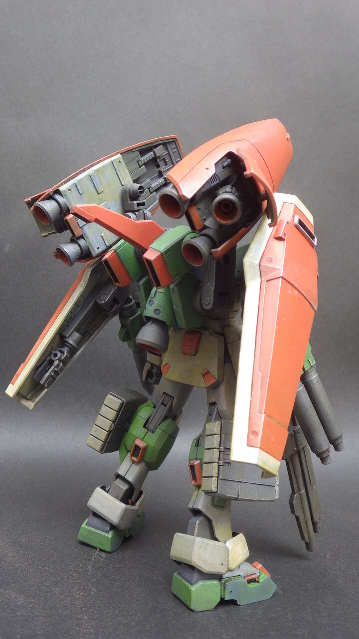 バンダイ ガンダムレオパルド ダ ヴィンチ改造 完成してます エンダー模型同好会