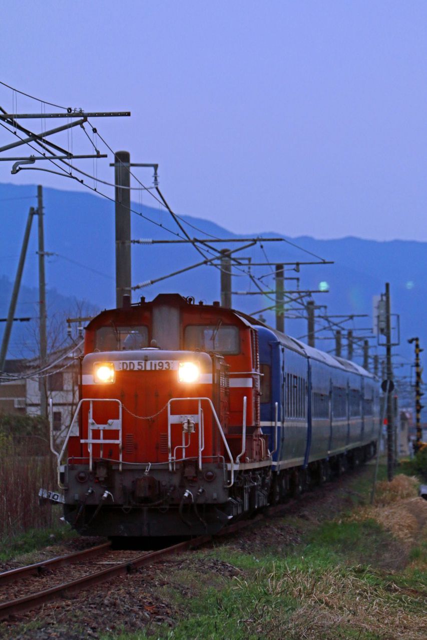 厚東 1 寒い朝に光るレール 関西発 鉄道ファンの写真館 撮影地ガイド