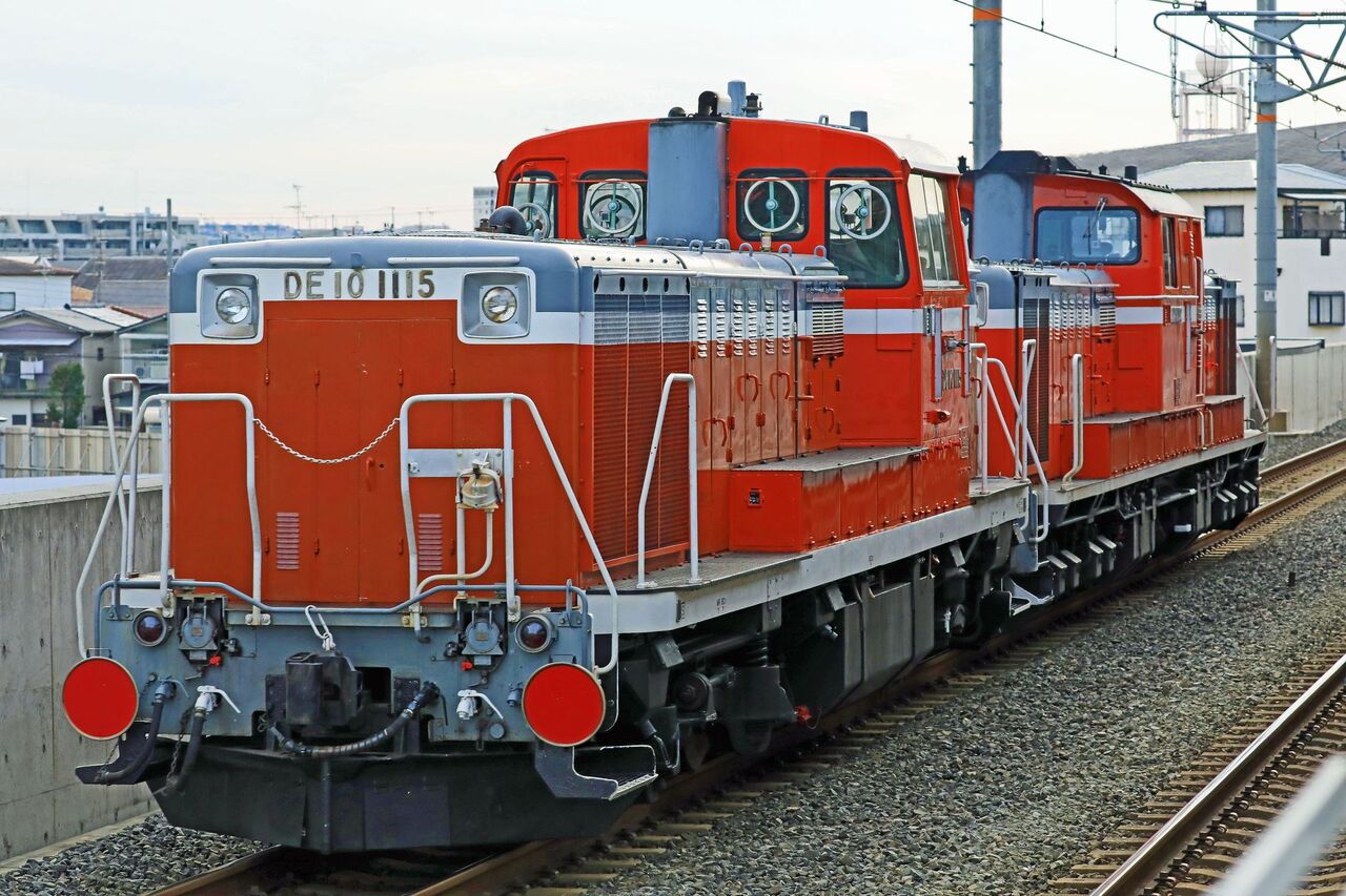 DE10 1115号機（依頼品） JR西日本 DE10-1115号機 DD51