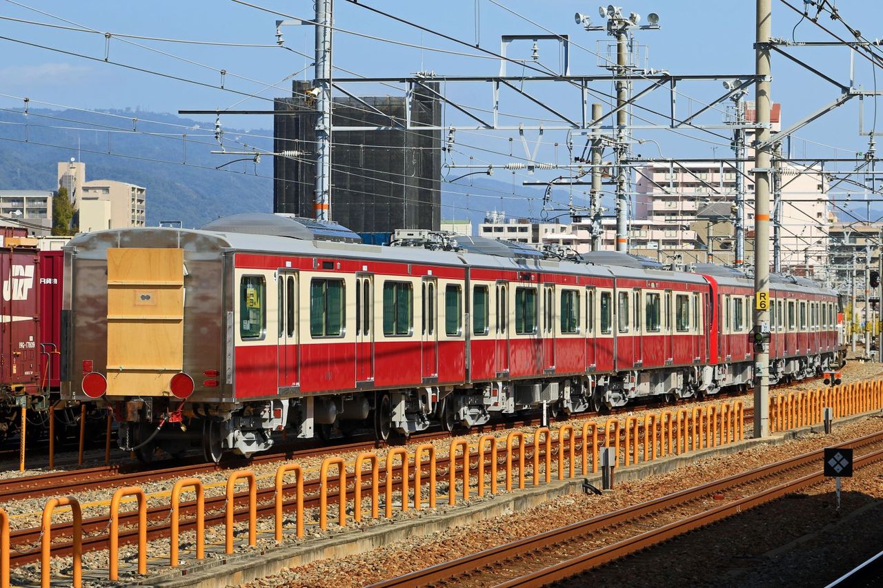 京浜急行電鉄　Ｎ１０００形１６０１編成　甲種輸送