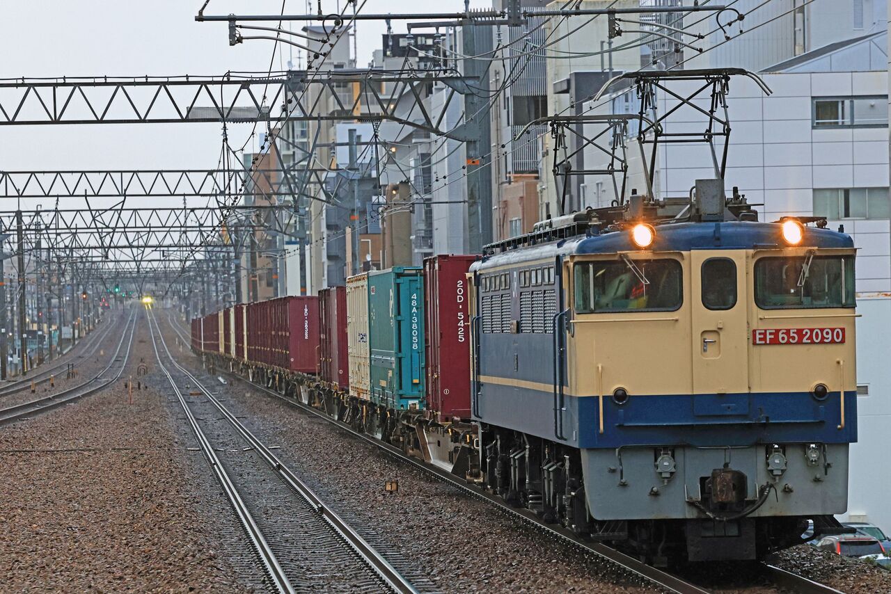 JR貨物 EF65-2090号機 国鉄色 : 鐵道写真公開所 参号機