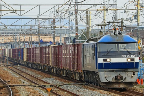 ＪＲ貨物　ＥＦ２１０-１５９号機