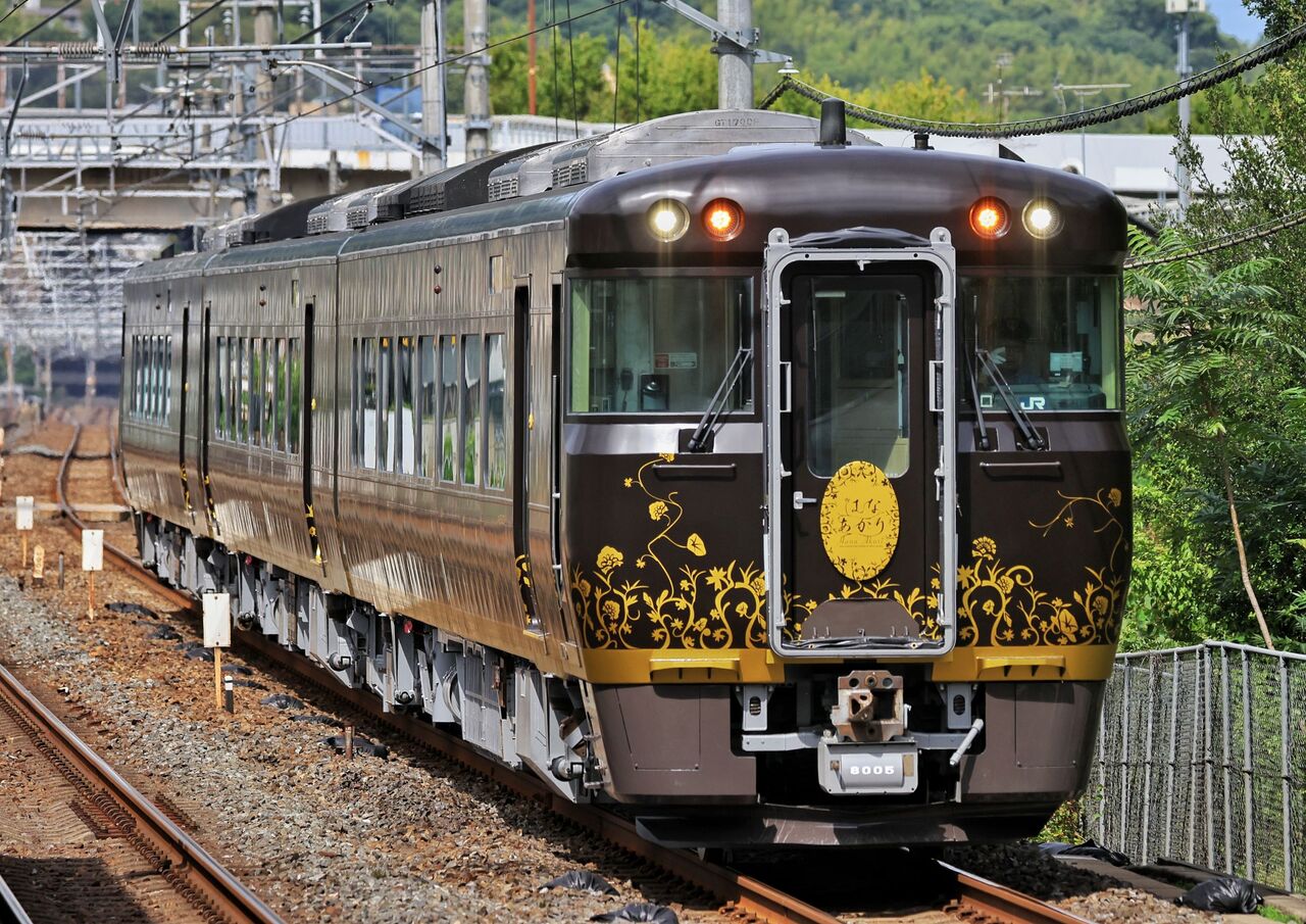 JR西日本 キハ189系7000番台「はなあかり」京都鉄道博物館展示回送＠島本 : 鐵道写真公開所 参号機