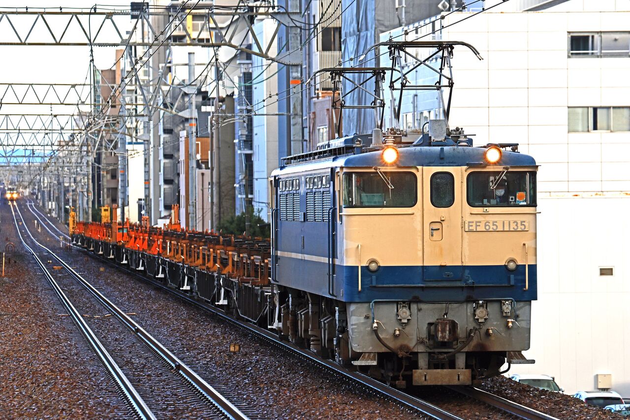 EF65 1000下関+チキ5500形（ロンチキ）