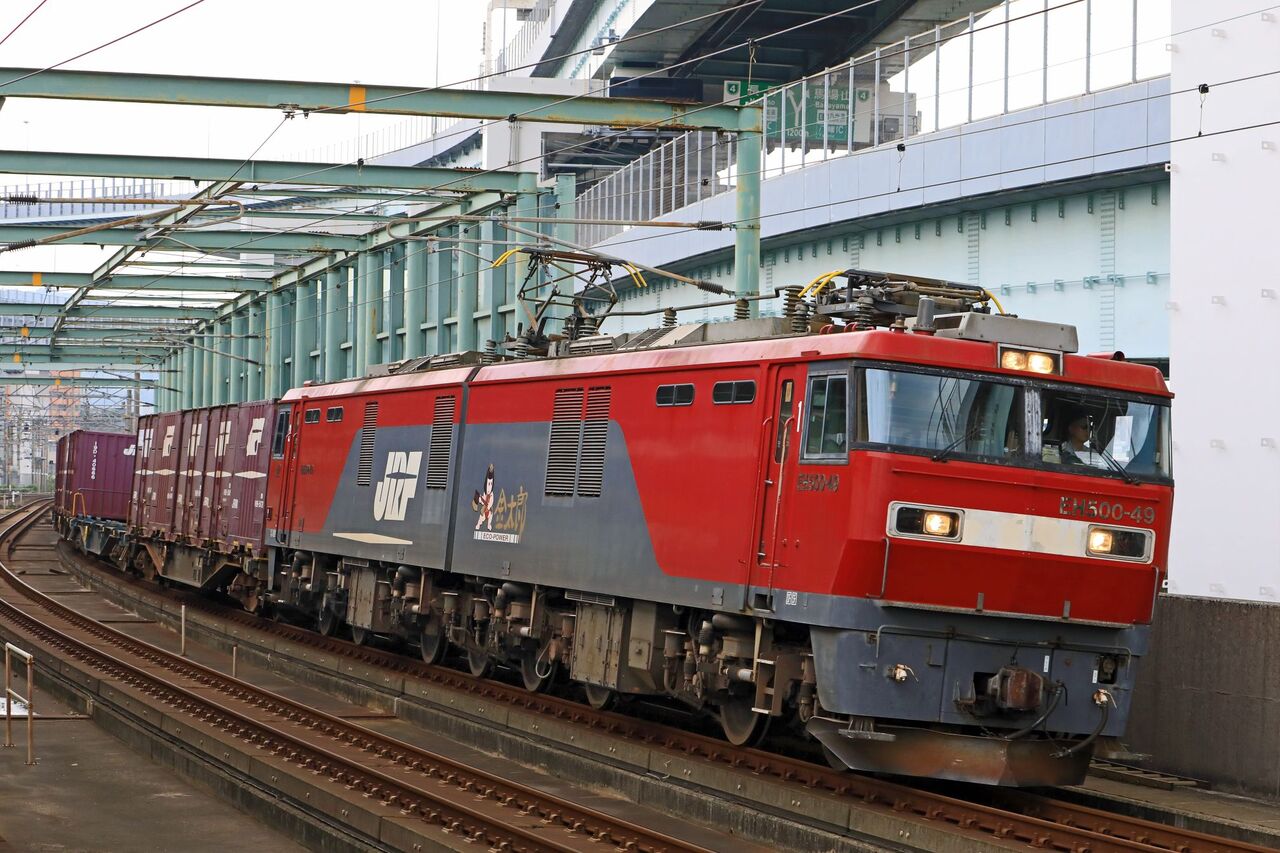 専用商品　EH500 ジャンクなEH500 1次形GPS付が入線。TOMIX 2157 | NGaugeJP