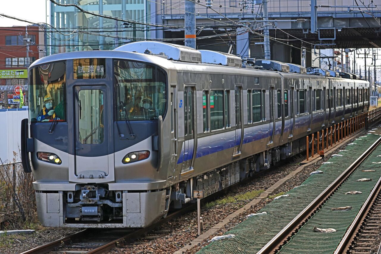 JR西日本 225系5100番台 HF436編成 吹田構内