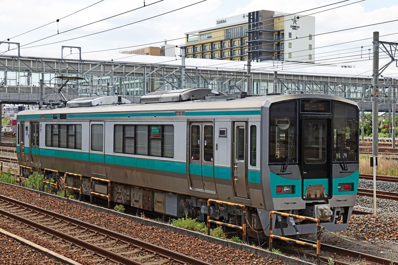JR西日本 125系F02編成 吹田出場試運転 : 鐵道写真公開所 参号機