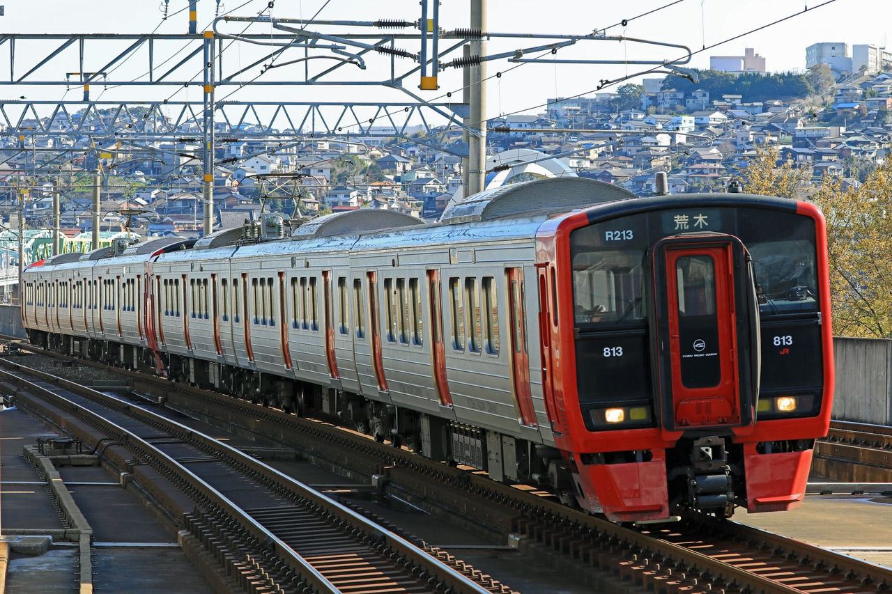 JR九州 813系200番台Rm213＋1100番台