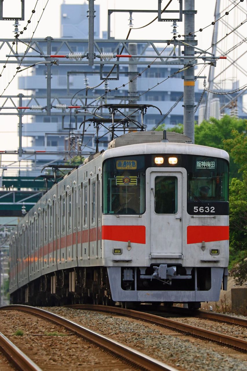 山陽電気鉄道 5030系5632F 阪神タイガース副票付き 山陽電気鉄道 5030系5632F 阪神タイガース副票付き