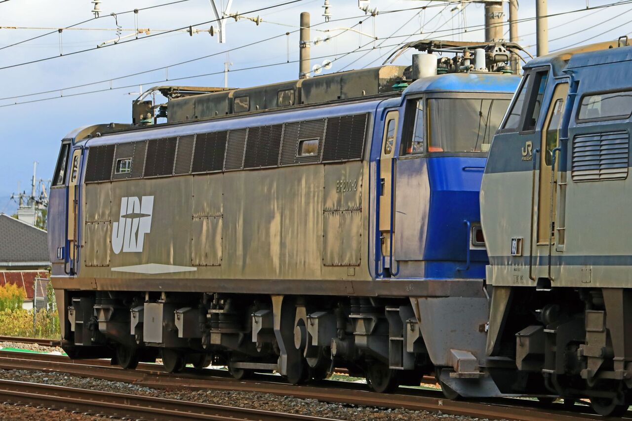 JR貨物 EF200-2号機「さようなら」 EF66-126号機