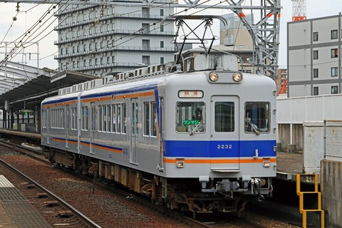 南海電気鉄道　２２００系２２３２Ｆ　千代田工場入場回送