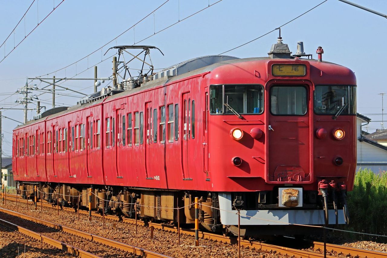 JR西日本 415系800番台C03編成 北陸地域色七尾線用 : 鐵道