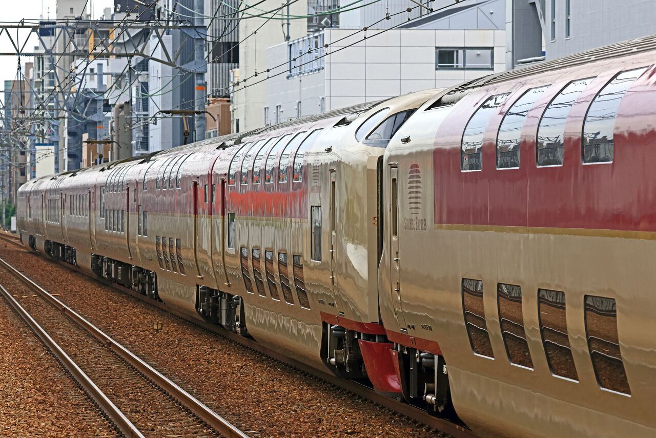 285系3000番台 285系3000番台甲種輸送（1998年） - おざようの過去ネタ三昧3