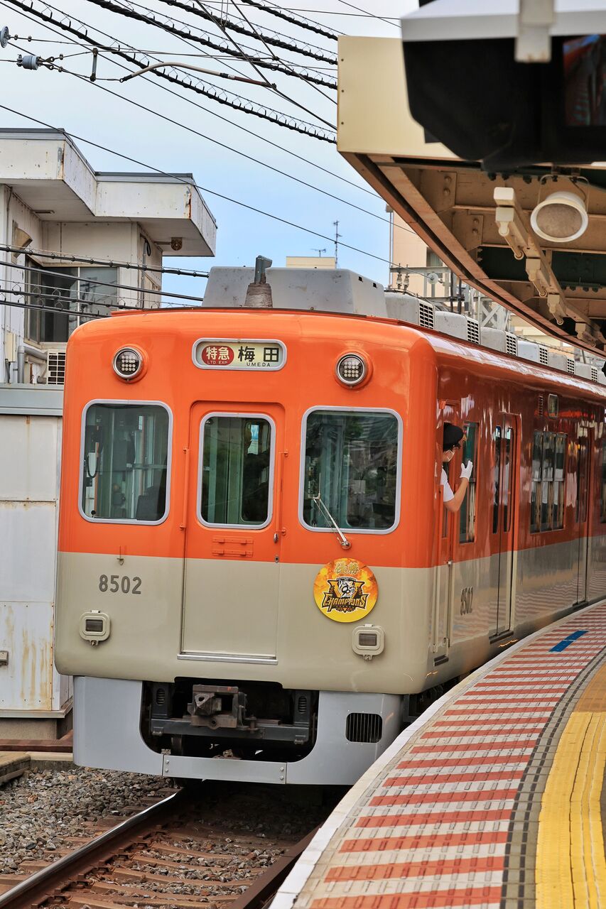 阪神電気鉄道 8000系8523F「阪神タイガースJERA