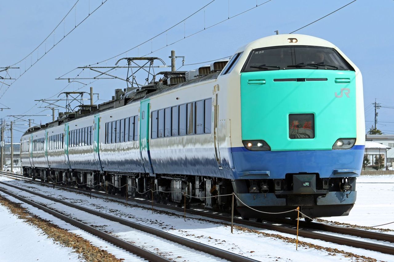 JR東日本 485系3000番台R23編成 「北越」 : 鐵道写真公開