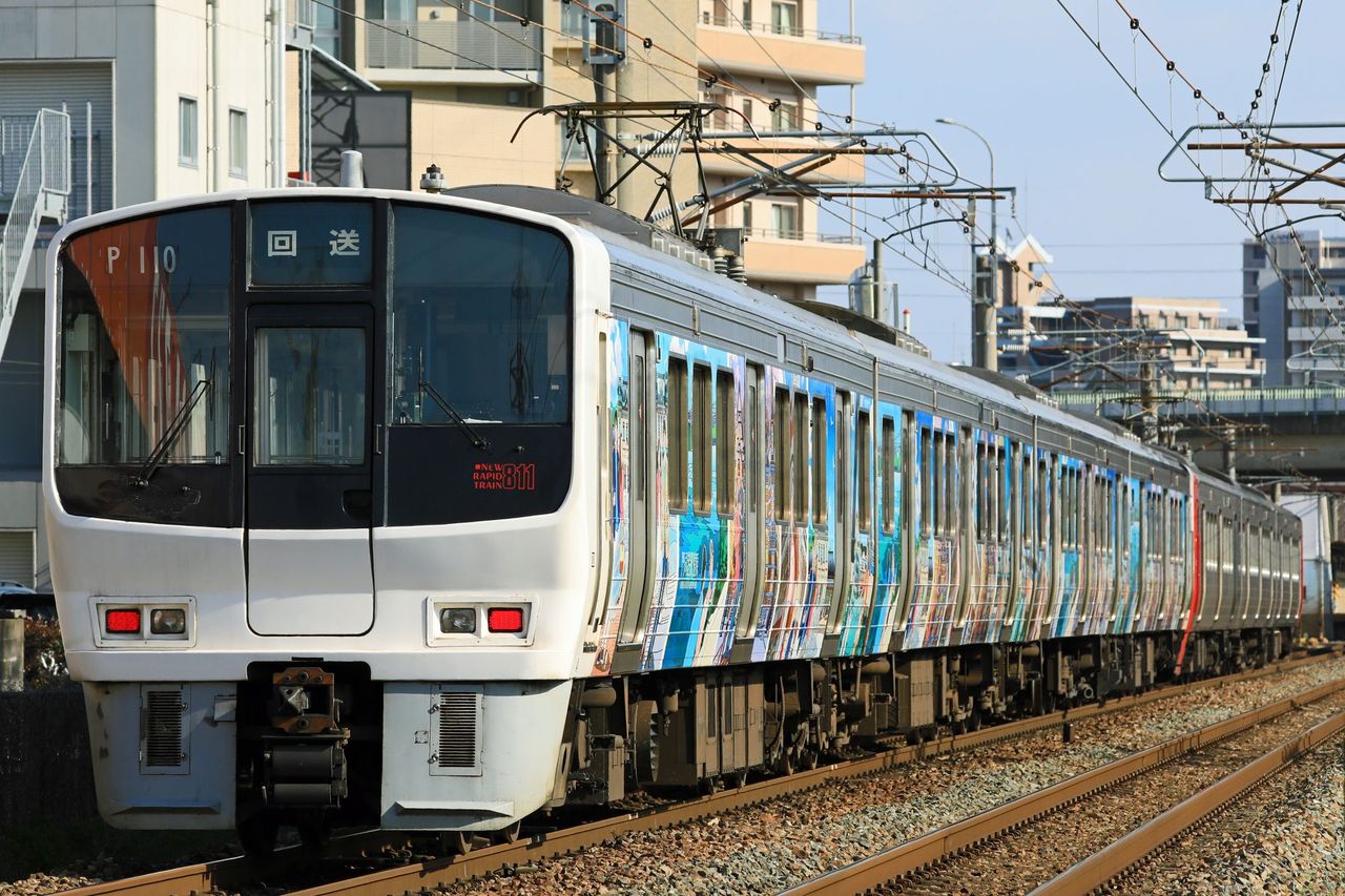 JR九州 813系100番台Rm104編成+811系100 JR九州 813系100番台Rm104編成+811系100