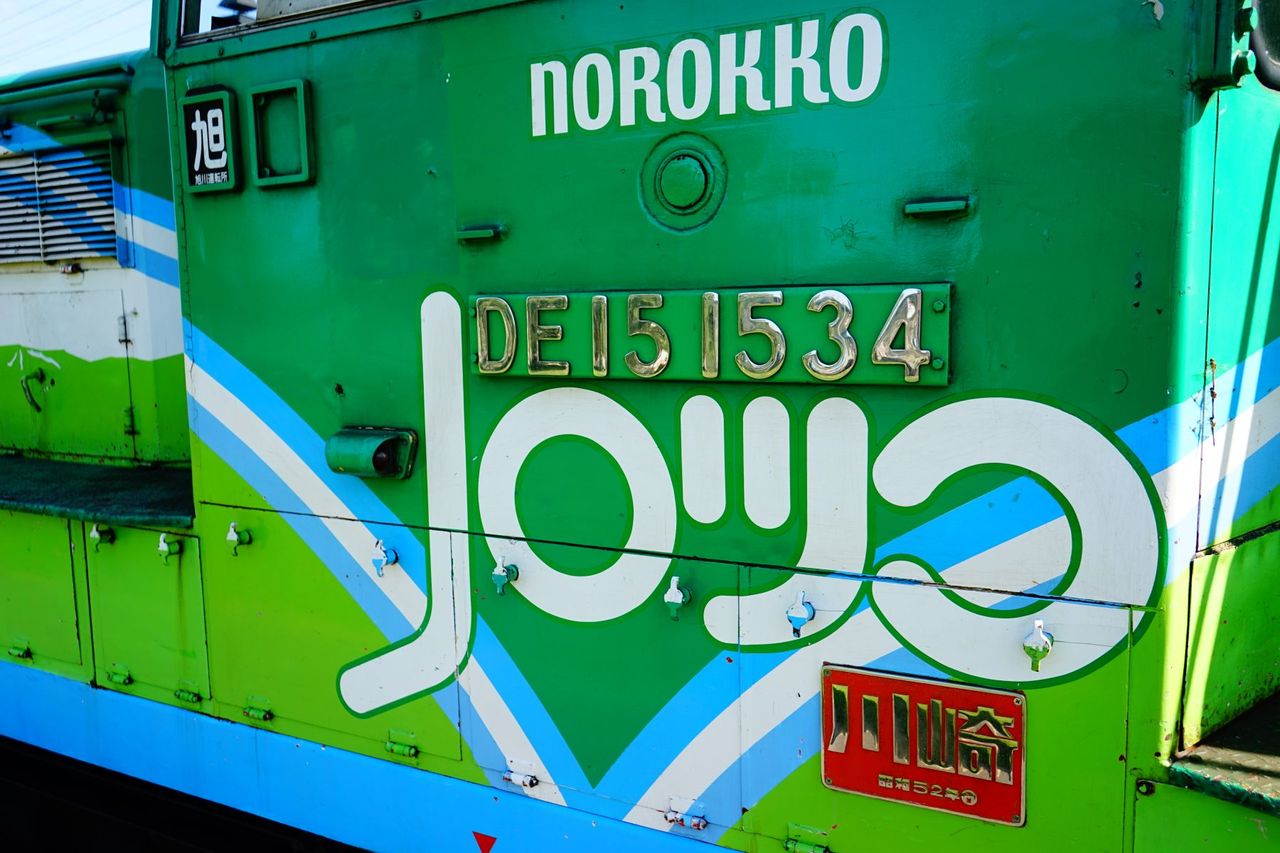 JR北海道 DE15-1534号機牽引「富良野・美瑛ノロッコ号」その