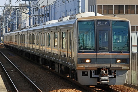 JR西日本 207系1000番台S54編成＋Z1編成（体質改善車
