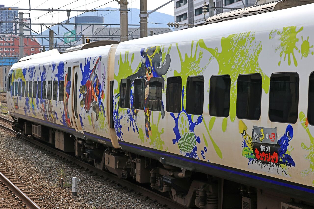 KATO 885系 「スプラトゥーン3」ラッピング仕様 SM-6編成 6両セット