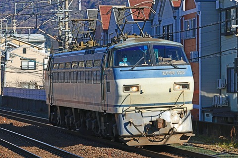 ＪＲ貨物　ＥＦ６６-１２５号機