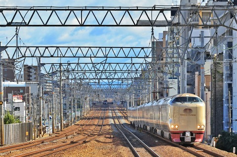 JR東海 285系3000番台I4編成＋JR西日本 285系I1編成