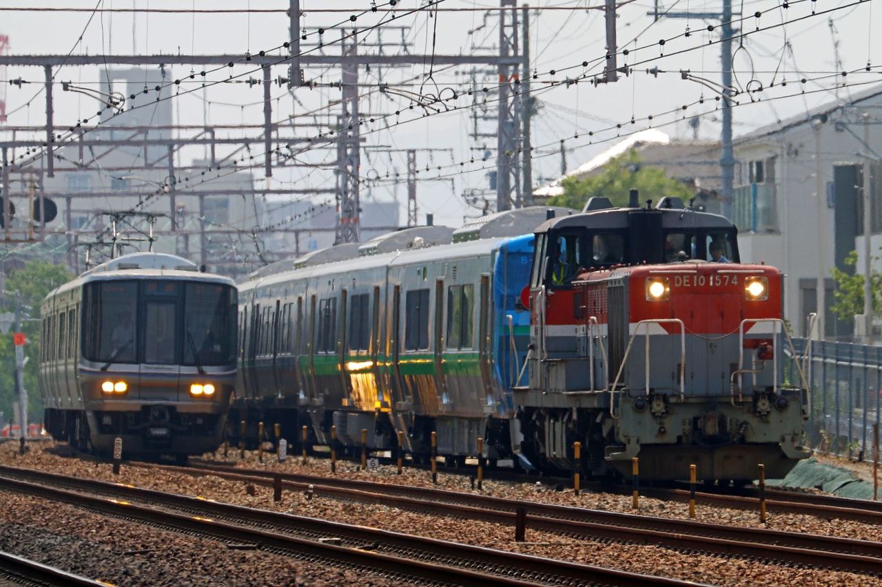 ＪＲ北海道　７３３系３０００代　Ｂ-３１０１＋Ｂ-３２０１編成　甲種輸送