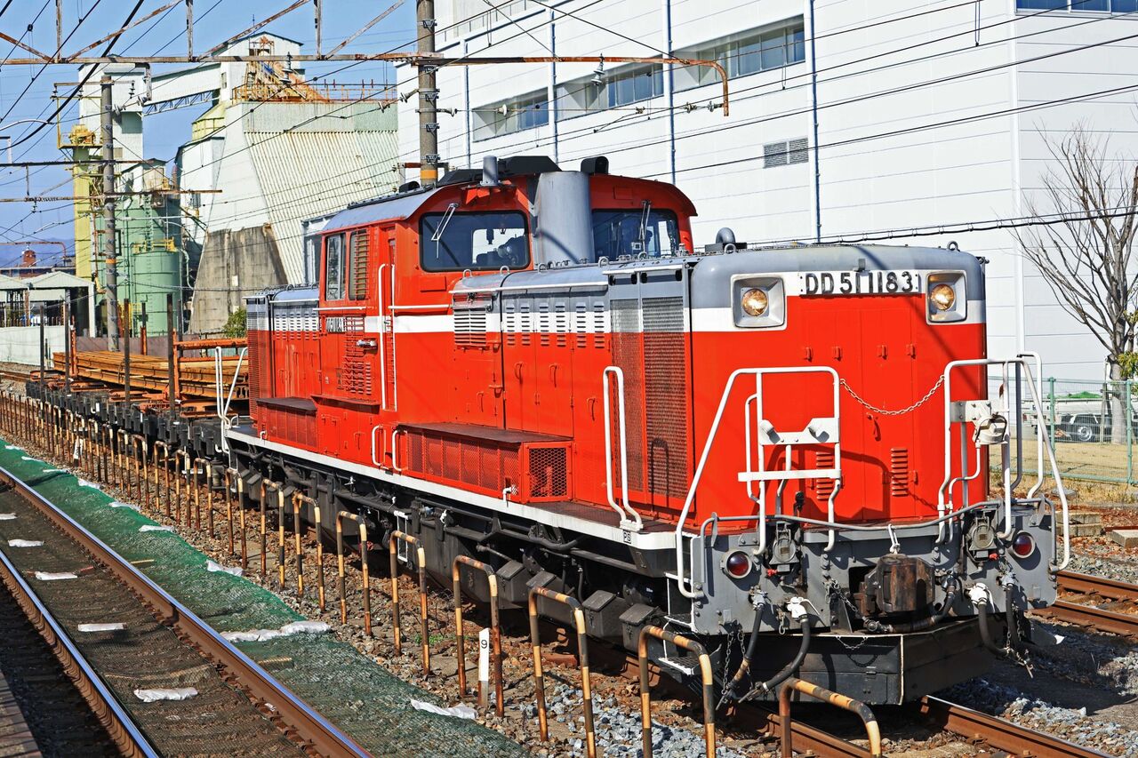 JR西日本 DD51-1183号機 : 鐵道写真公開所 参号機