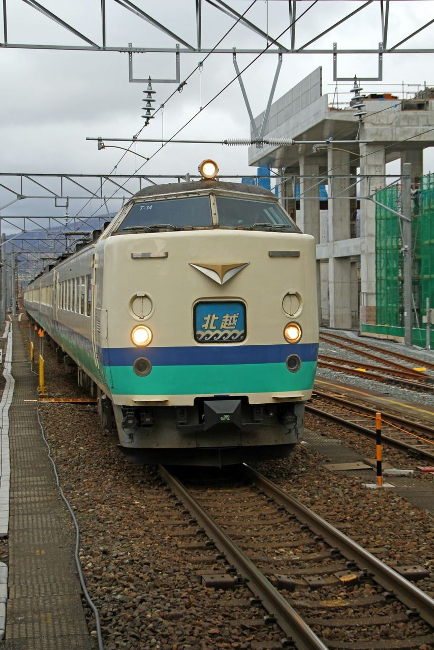 JR東日本 485系1000番台T14編成 「北越」 上沼垂色 : 鐵道