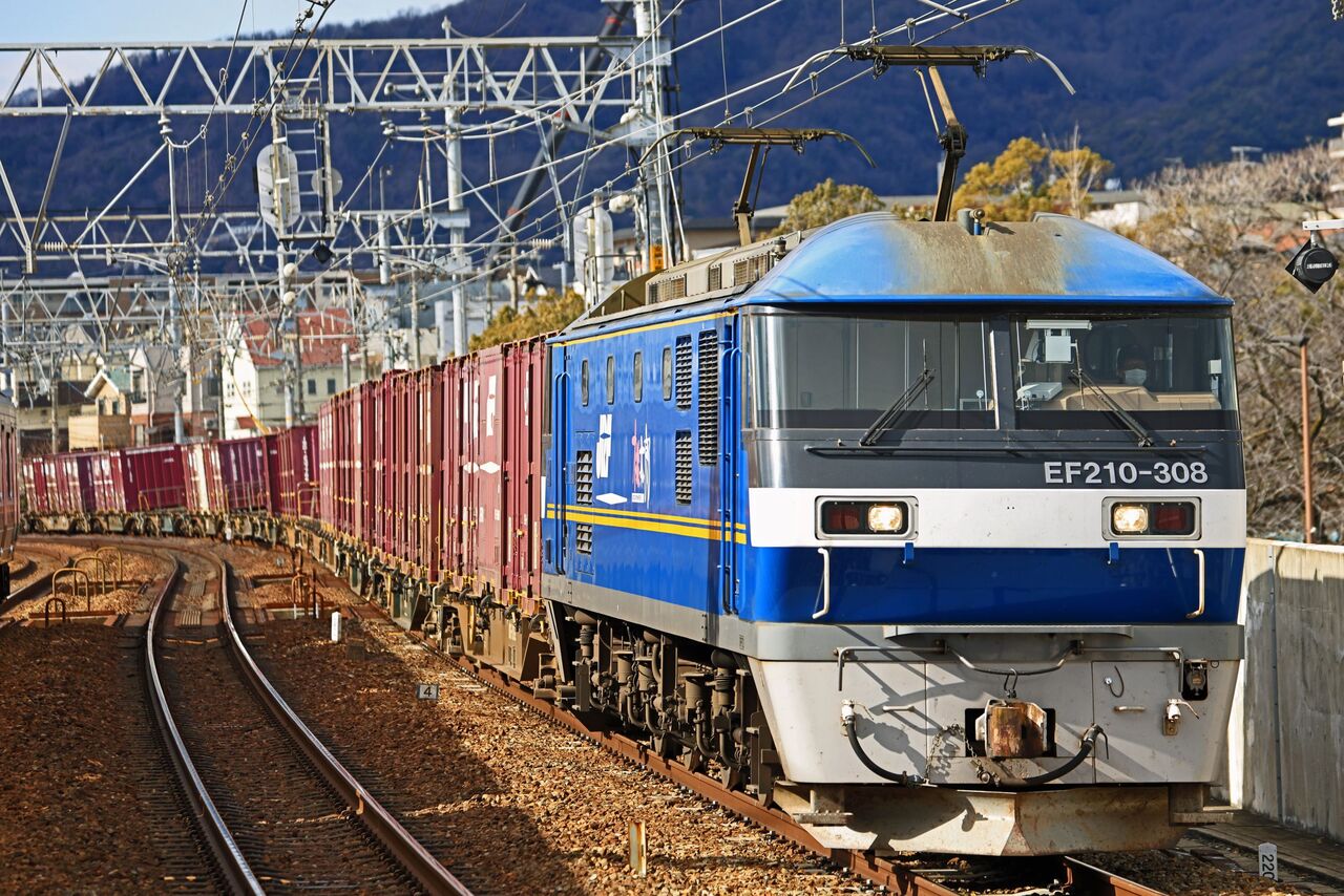 JR貨物 EF210-308号機 ZX45A-1「リサーチ JR貨物 EF210-308号機 ZX45A-1「リサーチ