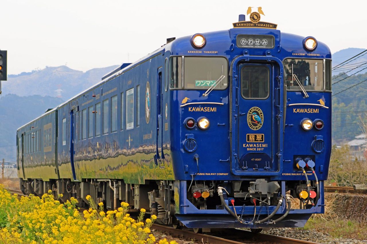 ＪＲ九州　キハ４７-８０８７＋９０５１　特急「かわせみ やませみ」その２