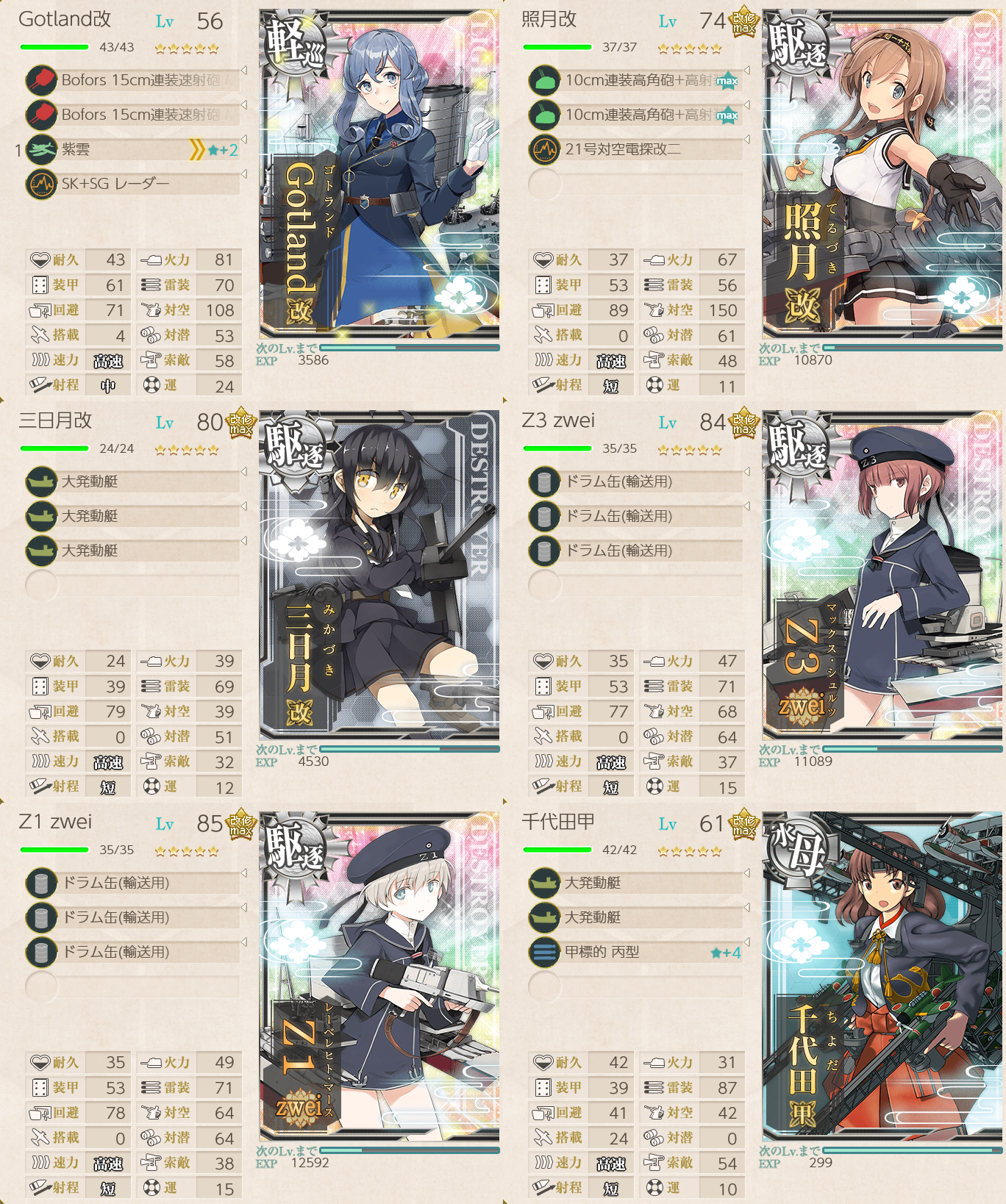 艦これ 21年春イベントe 2甲 第六艦隊の戦い 攻略 早くこれになりたい ー早これー