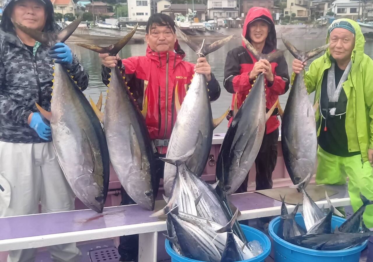 イワシの泳がせ マグロ 昇丸の釣果速報