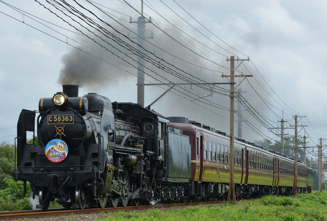 秩父鉄道 SLガリガリ君エクスプレス 2024/08/31 : 新デジカメ鉄道風来記