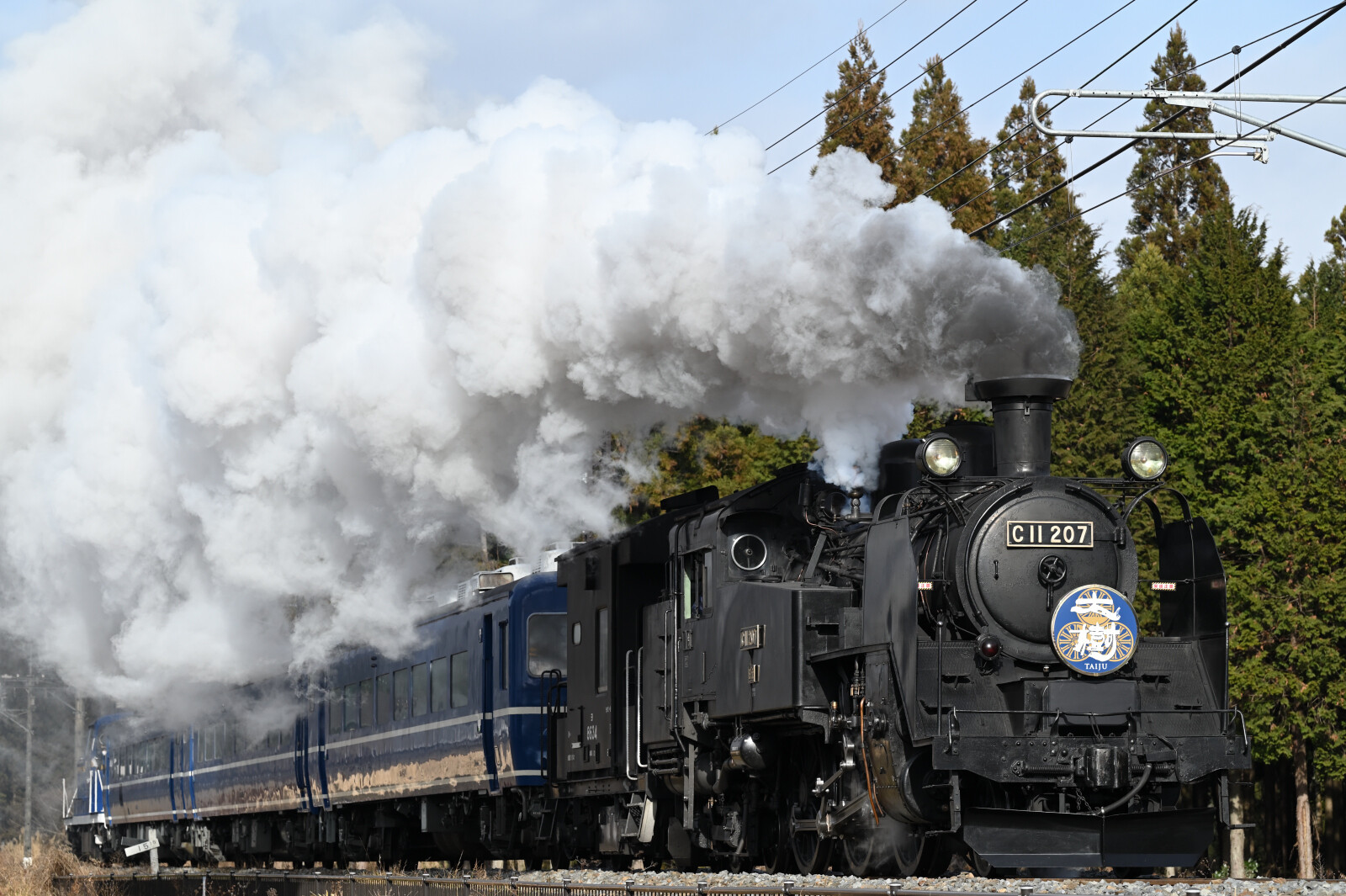 Sl大樹4号 大桑 大谷向 2020 12 26 新デジカメ鉄道風来記