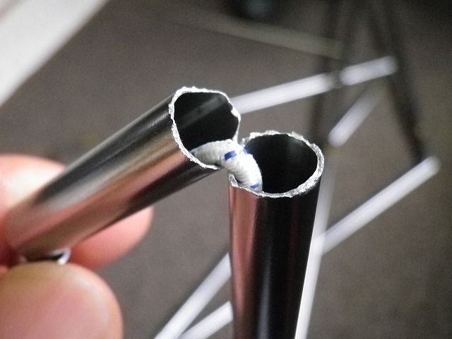 アライ エアライズ1の折れたポール交換 O どうでもいい日常nobuの日記 O アライ エアライズ1の折れたポール交換 O どうでもいい日常nobuの日記 O