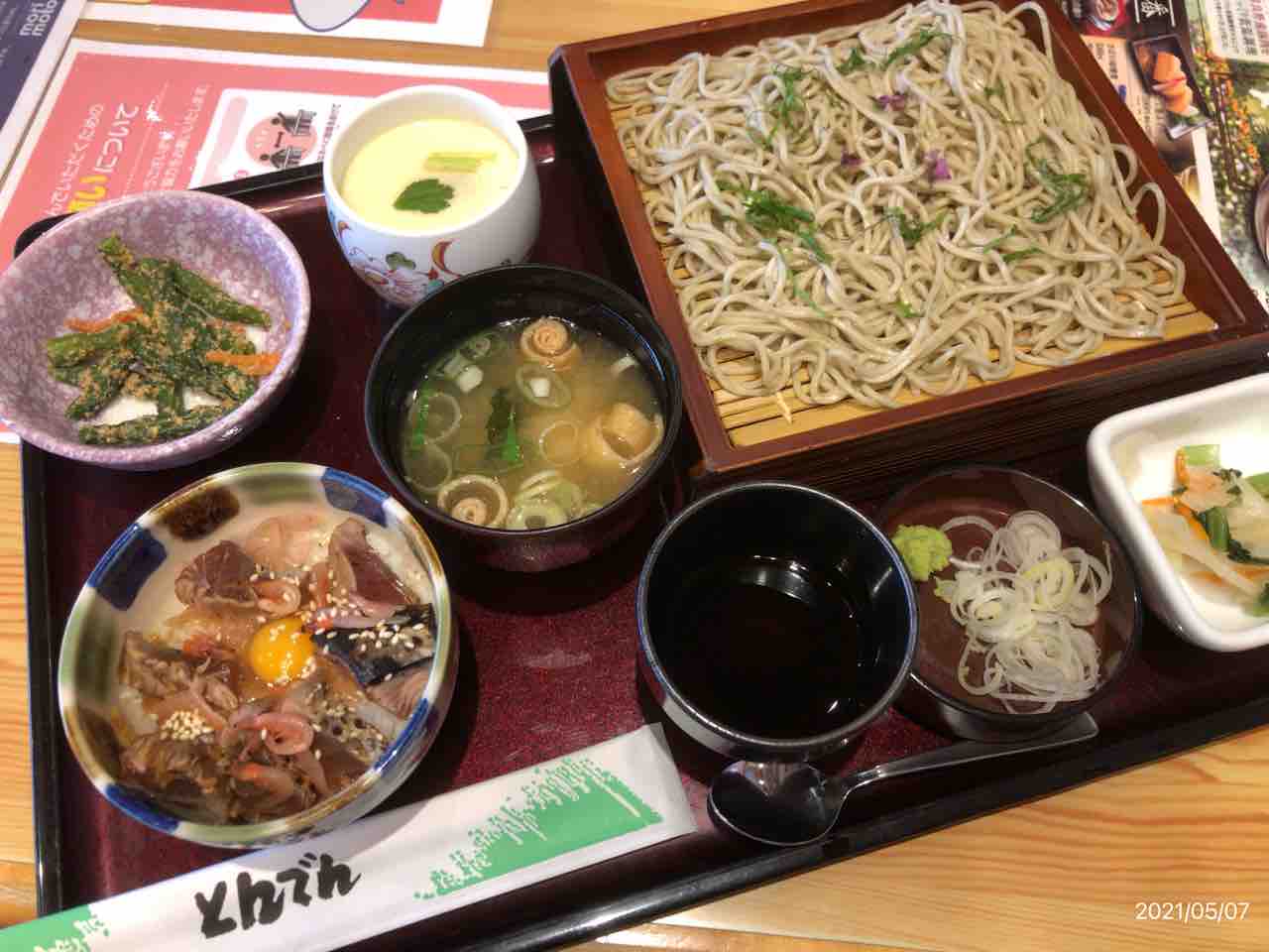 今日は とんでんで紫蘇そばかつお漬け丼 どうでもいい日常nobuの日記 O 今日は とんでんで紫蘇そばかつお漬け丼 どうでもいい日常nobuの日記 O