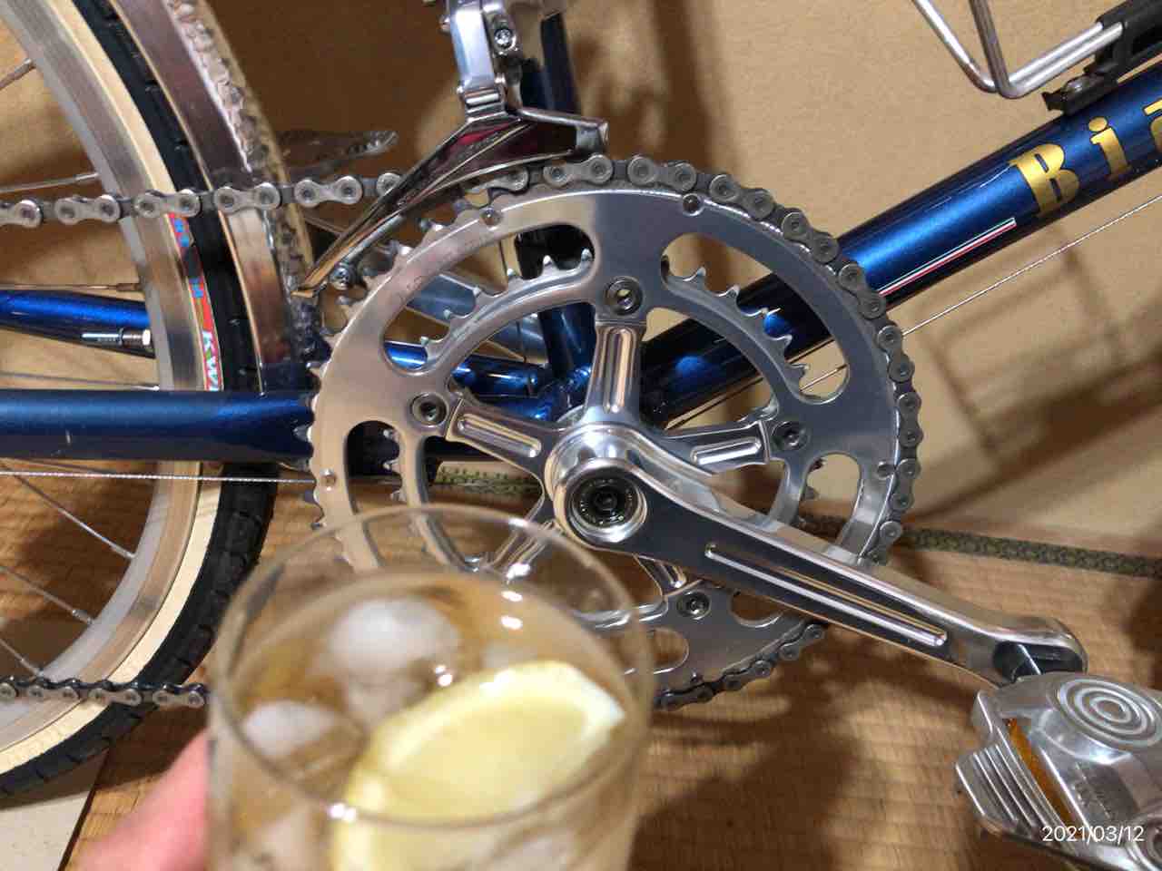 自転車 酒