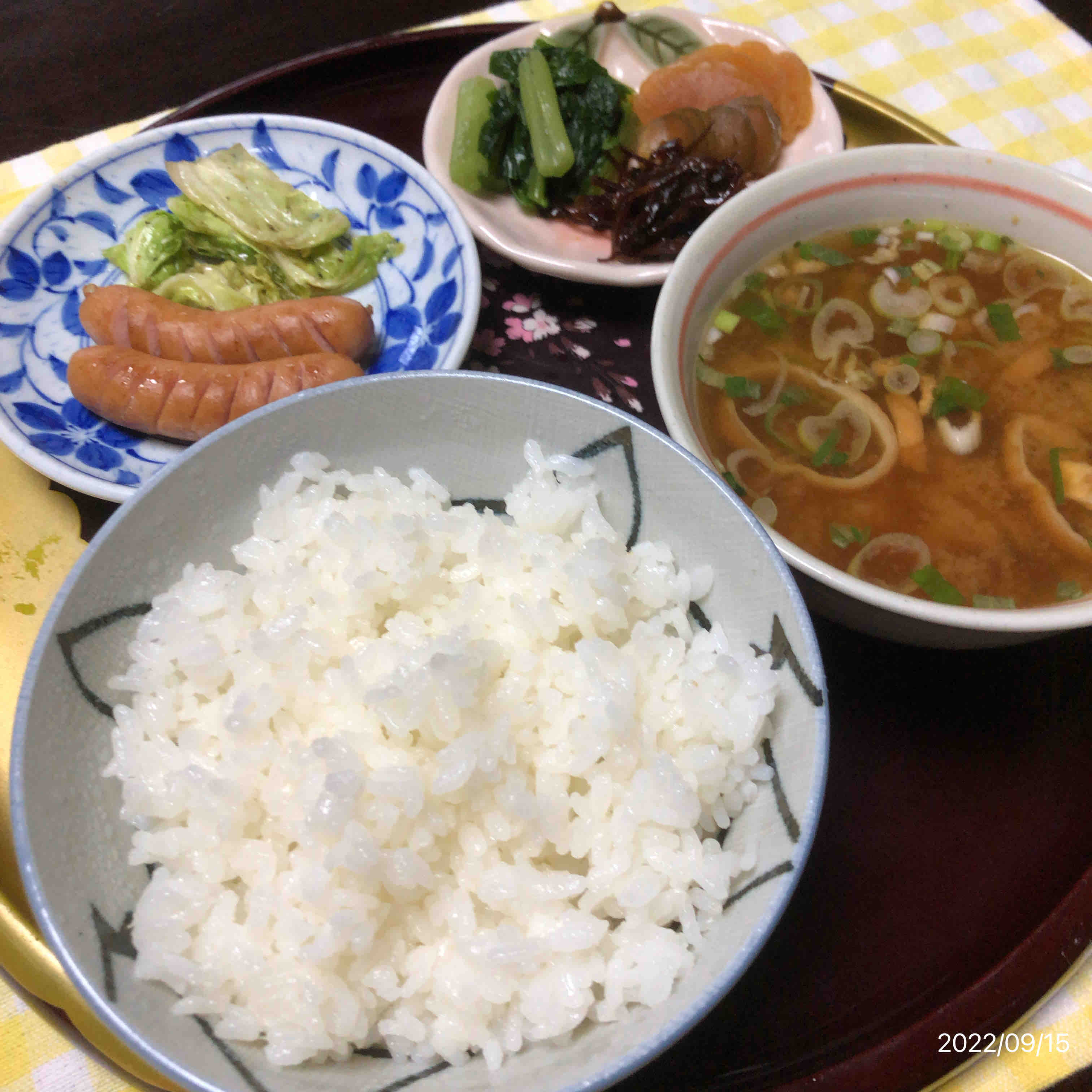 今朝も質素に節約朝ごはん O どうでもいい日常nobuの日記 O