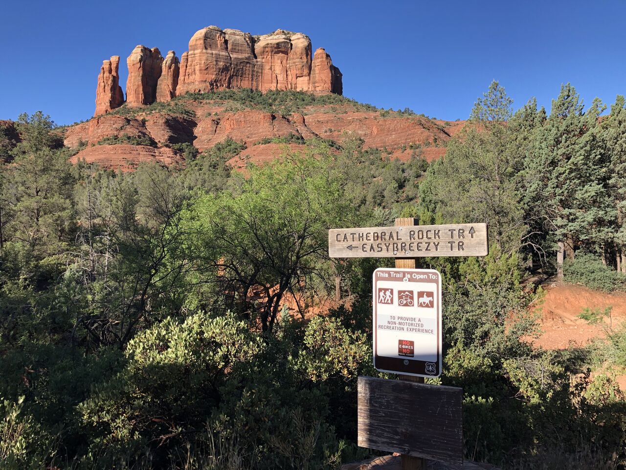 アメリカ】セドナハイキング・カセドラルロック [USA] Sedona Hiking