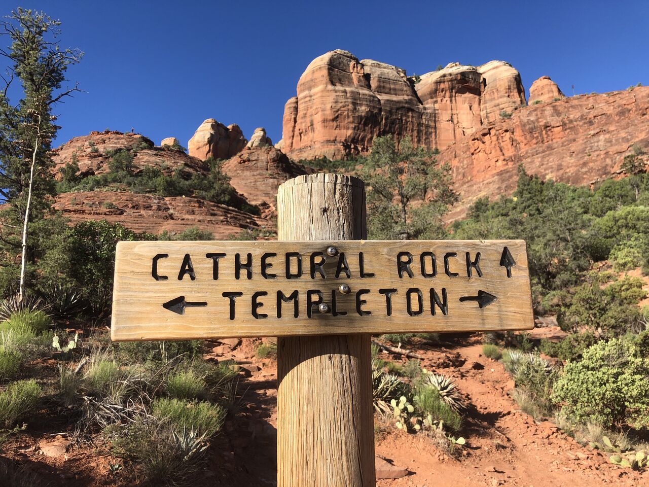 アメリカ】セドナハイキング・カセドラルロック [USA] Sedona Hiking